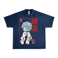 Navy aesthetic evangelion Urban Heavy Tee - artisFamous