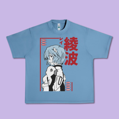 Aesthetic Evangelion Urban Heavy Tee Designed By Artisfamous