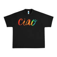 Black ciao italian saying Urban Heavy Tee - artisFamous