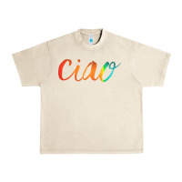 Sandshell ciao italian saying Urban Heavy Tee - artisFamous