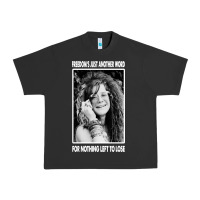Pigment Black vintage janis arts joplin Urban Heavy Tee - artisFamous