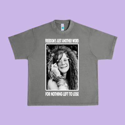 Vintage Janis Arts Joplin Urban Heavy Tee Designed By Artisfamous