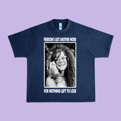 Vintage Janis Arts Joplin Urban Heavy Tee Designed By Artisfamous