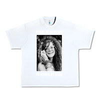 White vintage janis arts joplin Urban Heavy Tee - artisFamous