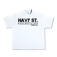 White navy street kingdom mma mixed martial arts Urban Heavy Tee - artisFamous