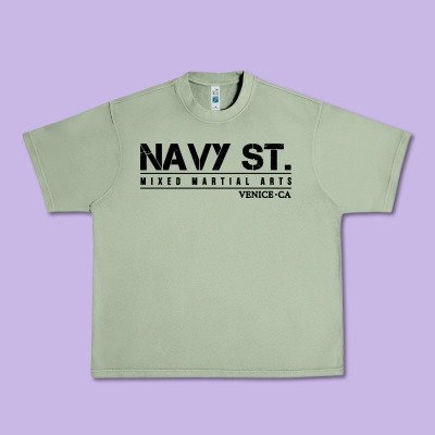 Navy Street Kingdom Mma Mixed Martial Arts Urban Heavy Tee Designed By Artisfamous