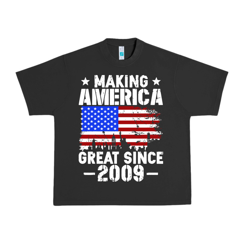 Vintage Making America Great Since 2009 Urban Heavy Tee by artisFamous | Teevron