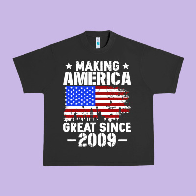 Vintage Making America Great Since 2009 Urban Heavy Tee Designed By Artisfamous