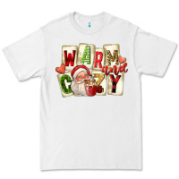 White warm and cozy santa Premium Tee - FaDigitalArtStudio