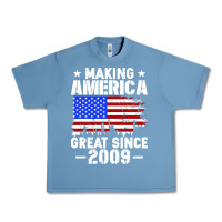 Pebble Blue vintage making america great since 2009 Urban Heavy Tee - artisFamous