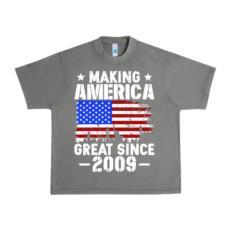 Vintage Making America Great Since 2009 Urban Heavy Tee by artisFamous | Teevron
