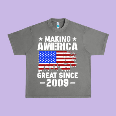 Vintage Making America Great Since 2009 Urban Heavy Tee Designed By Artisfamous