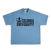Pebble Blue columbia university Urban Heavy Tee - artisFamous
