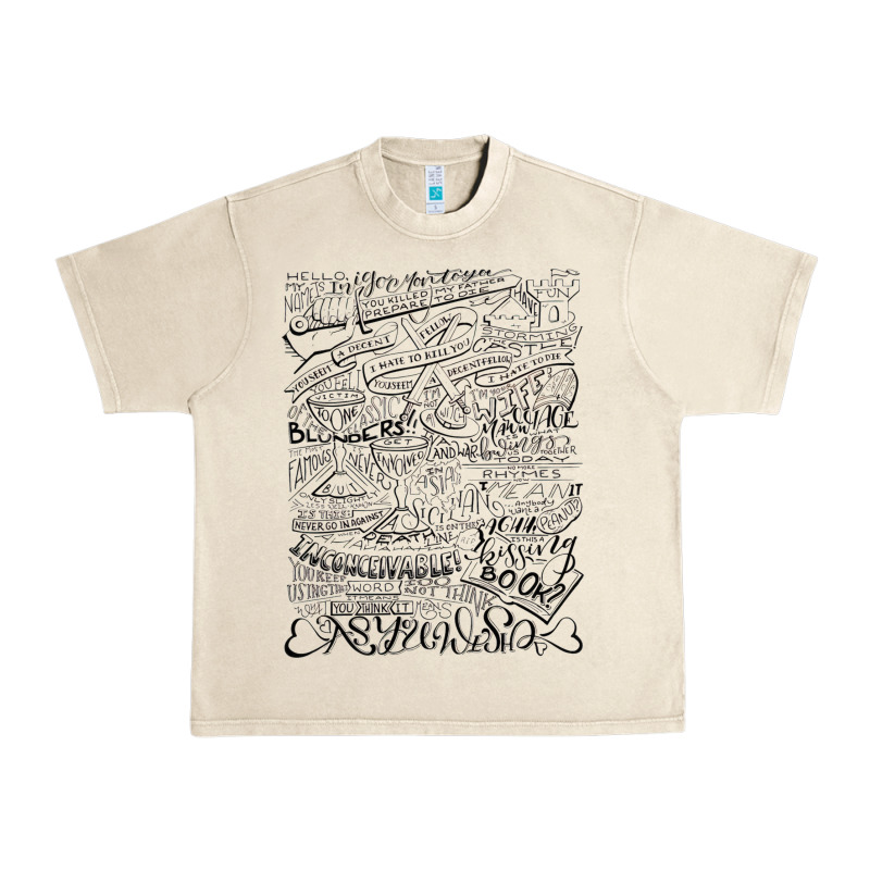 Princess Bride Quotes Urban Heavy Tee by artisFamous | Teevron