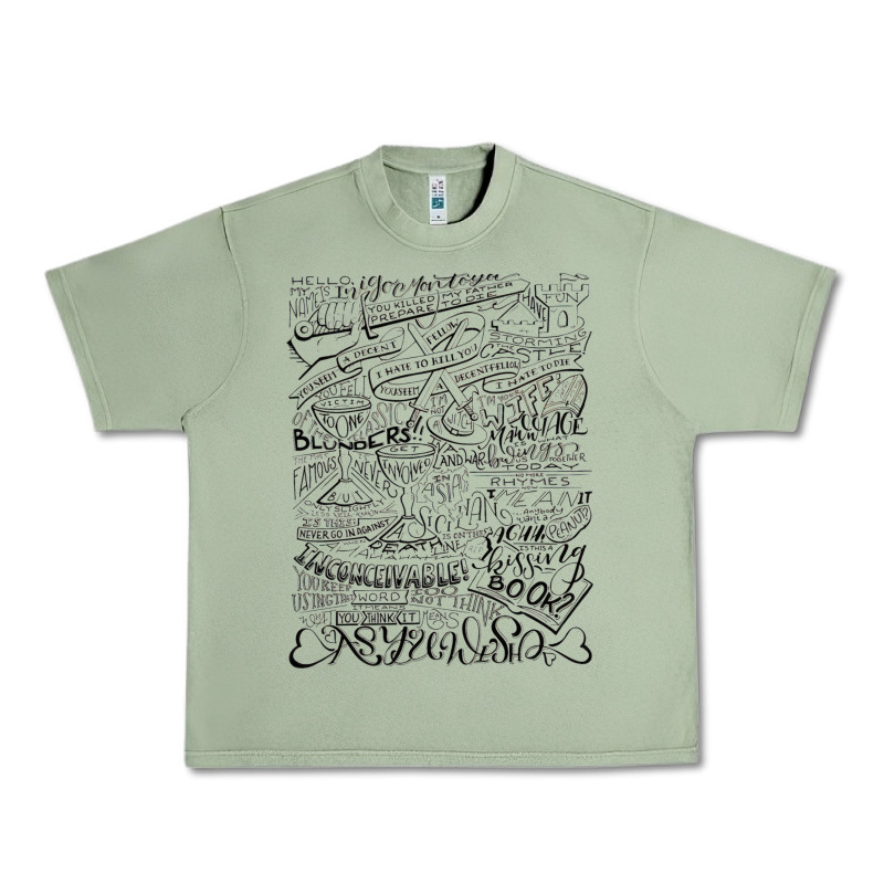 Princess Bride Quotes Urban Heavy Tee by artisFamous | Teevron