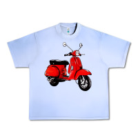Classic Italian Vespa Scooter Urban Heavy Tee | Teevron