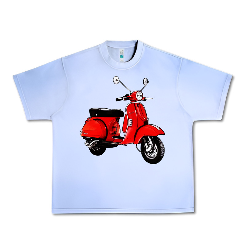 Classic Italian Vespa Scooter Urban Heavy Tee by artisFamous | Teevron