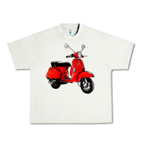 Pistachio classic italian vespa scooter Urban Heavy Tee - artisFamous