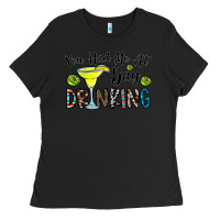 Black you had me at day drinkg Ladies Tee - CowhideDigitalArt