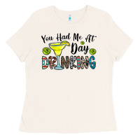 Bone you had me at day drinkg Ladies Tee - CowhideDigitalArt