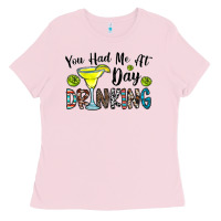You Had Me At Day Drinkg Ladies Tee | Teevron