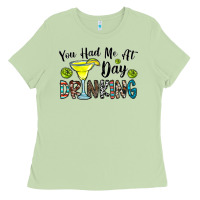 Matcha you had me at day drinkg Ladies Tee - CowhideDigitalArt