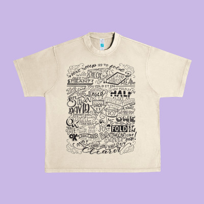 Schitt's Creek Fold In The Cheese Urban Heavy Tee Designed By Artisfamous