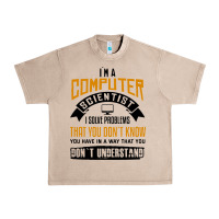 French Oak computer scientist programmer Urban Heavy Tee - artisFamous
