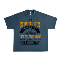 Midnight Navy computer scientist programmer Urban Heavy Tee - artisFamous