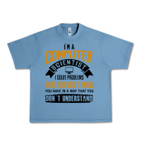 Pebble Blue computer scientist programmer Urban Heavy Tee - artisFamous