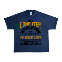 Navy computer scientist programmer Urban Heavy Tee - artisFamous