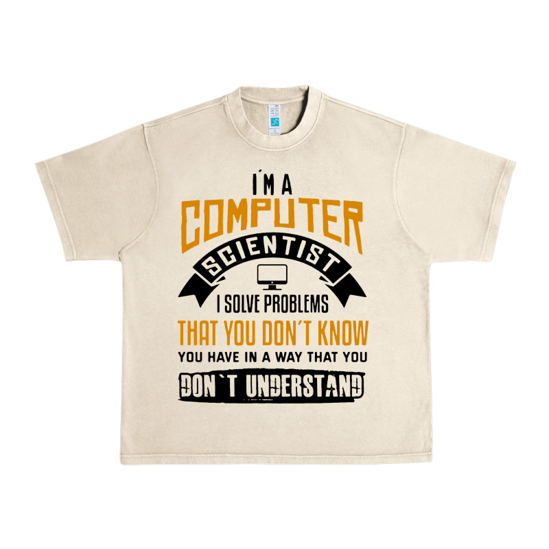 Computer Scientist Programmer Urban Heavy Tee by artisFamous | Teevron