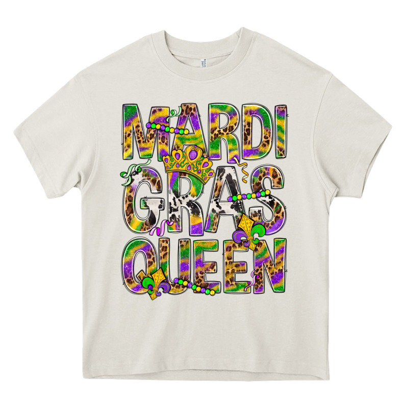 Mardi Gras Queen Heavy Core Tee by BundleAndBundleShop | Teevron