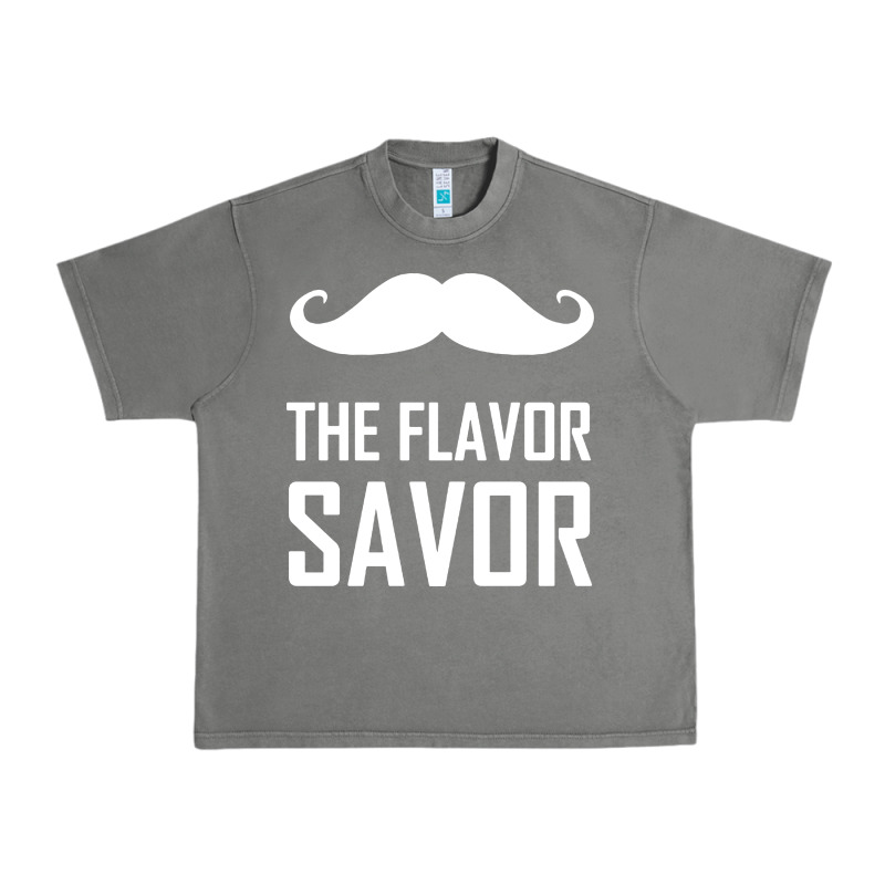 Mustache The Flavor Savor Urban Heavy Tee by artisFamous | Teevron