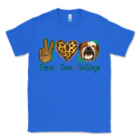 True Royal Peace Love Bulldog Classic Tee - Jasminsmagicworld
