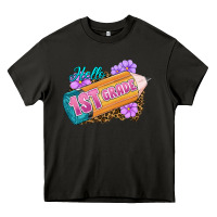 Asphalt Hello 1st Grade Heavy Core Tee - RanaPortraitStore