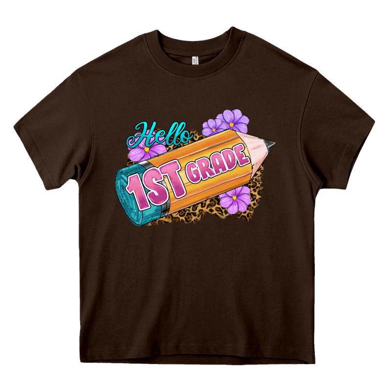 Hello 1st Grade Heavy Core Tee by RanaPortraitStore | Teevron