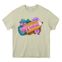 Mossy Hello 1st Grade Heavy Core Tee - RanaPortraitStore