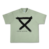 Oil Green CIRCA SURVIVE Urban Heavy Tee - artisFamous