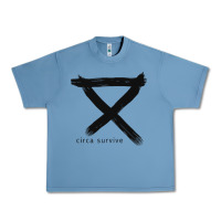 Pebble Blue CIRCA SURVIVE Urban Heavy Tee - artisFamous