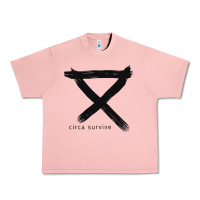 Salmon CIRCA SURVIVE Urban Heavy Tee - artisFamous