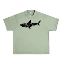 Oil Green shark week Urban Heavy Tee - artisFamous