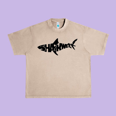 Shark Week Urban Heavy Tee Designed By Artisfamous