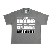 Tornado I'M NOT ARGUING I'M JUST EXPLAINING WHY I'M RIGHT FUNNY Urban Heavy Tee - artisFamous