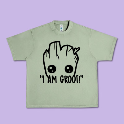 Baby Groot Urban Heavy Tee Designed By Artisfamous