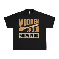 Black wooden spoon survivor Urban Heavy Tee - artisFamous