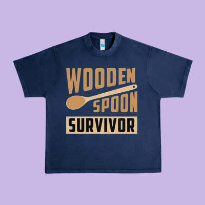 Wooden Spoon Survivor Urban Heavy Tee Designed By Artisfamous