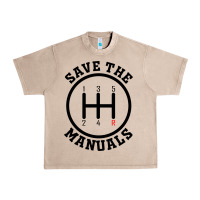 French Oak save the manuals (black) Urban Heavy Tee - artisFamous