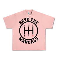Salmon save the manuals (black) Urban Heavy Tee - artisFamous