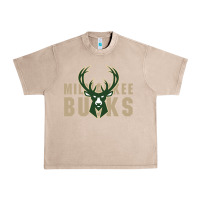 French Oak Milkwaukee Bucks Urban Heavy Tee - artisFamous